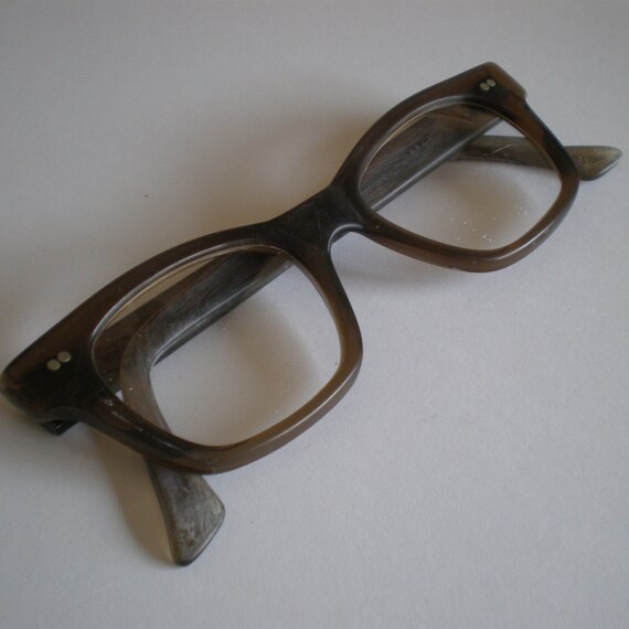 Vintage Brown Mens Nerd Glasses by Vam Geek by ModernMaude on Etsy