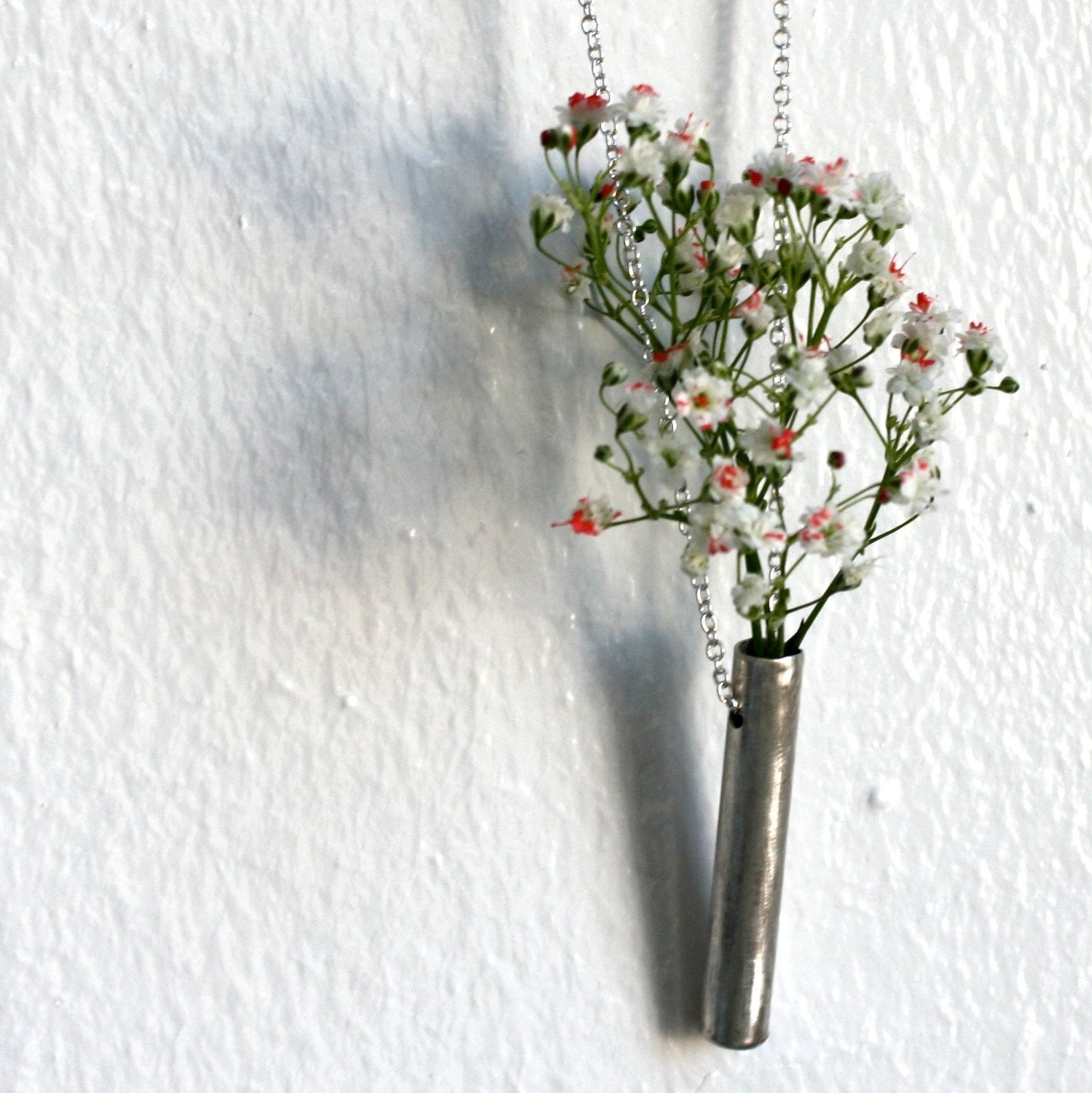 Mini Vase Necklace in Sterling Silver by Rachel Pfeffer
