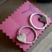 SALE Sterling Silver Hammered Hoops with Brass Hearts