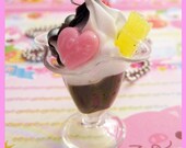 Huge Mixed Ice Cream Sundae Necklace