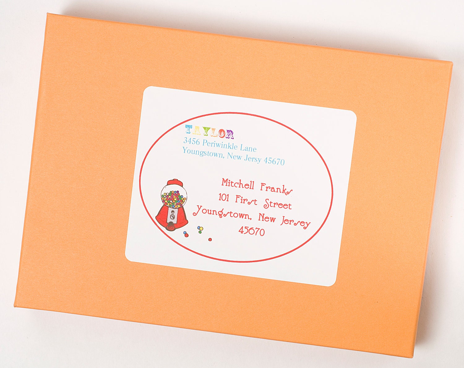 Luxury,Bubblegum Birthday Invitation - GUMDROPS