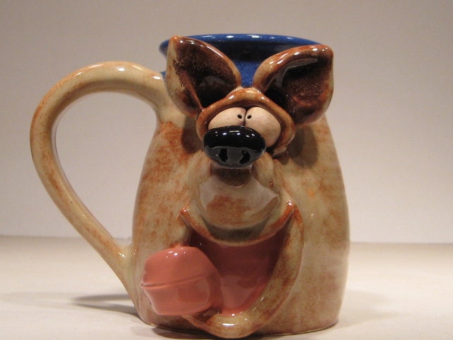 Ruff ... Ruff ... Sassy Dog Mug ... e18