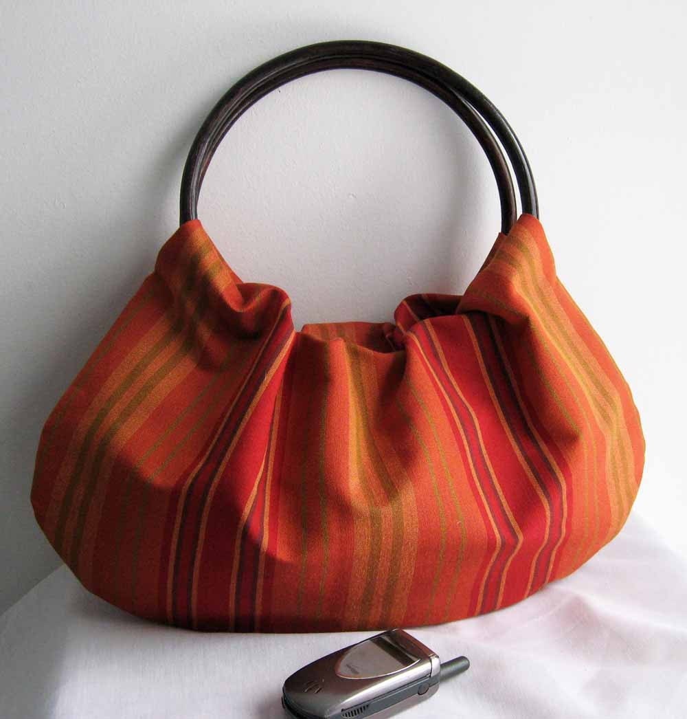 Shoulder Purse - Stripes