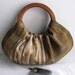 Steel Town Purse - Handbag with Wood Handles