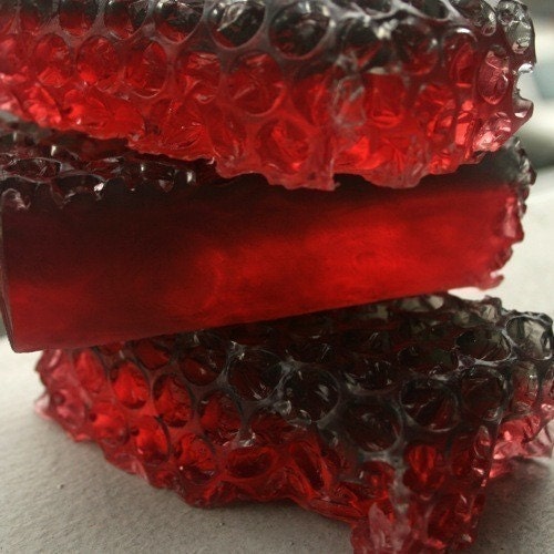 Red Lychee Bubble Tea Olive Oil Soap