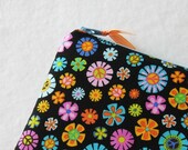 Zipster Pouch - Peace Flowers