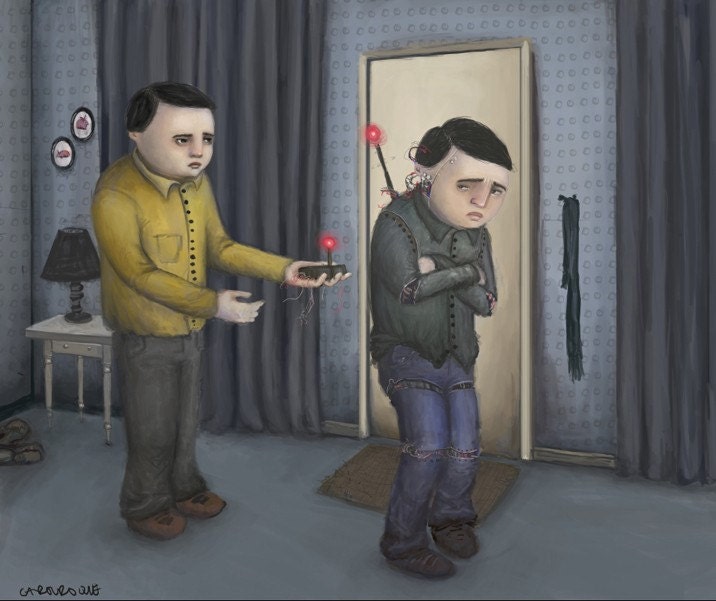 Fear of Taking Control Print