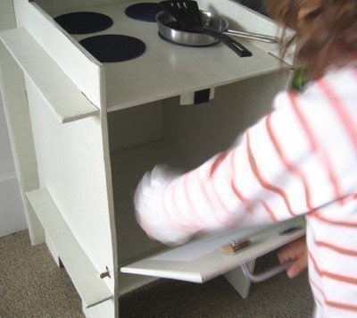 Build a Cardboard Play Kitchen