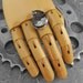 Steampunk Ammonite Fossils Necklace and Ring Matching Set - The Fossilized Spirals of Time by COGnitive Creations