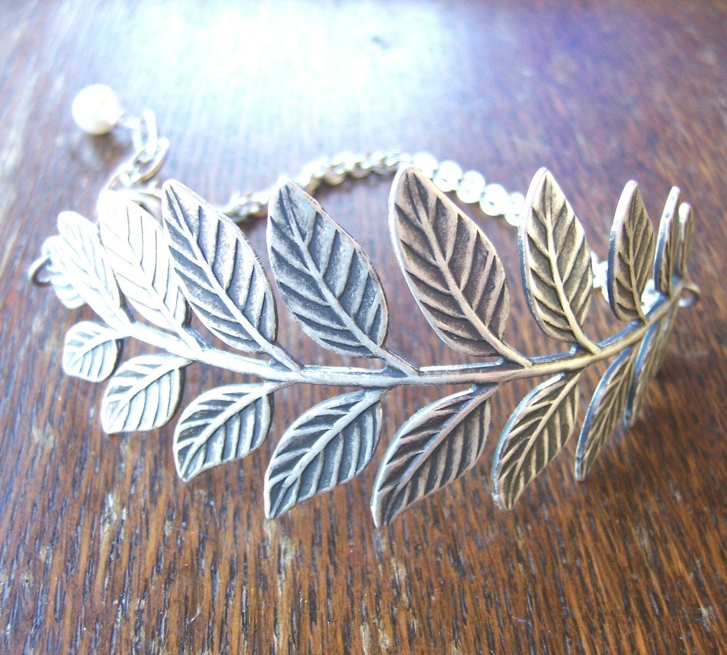 Silver Branch Bracelet