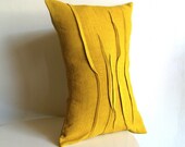 5 lines accent pillow - linen