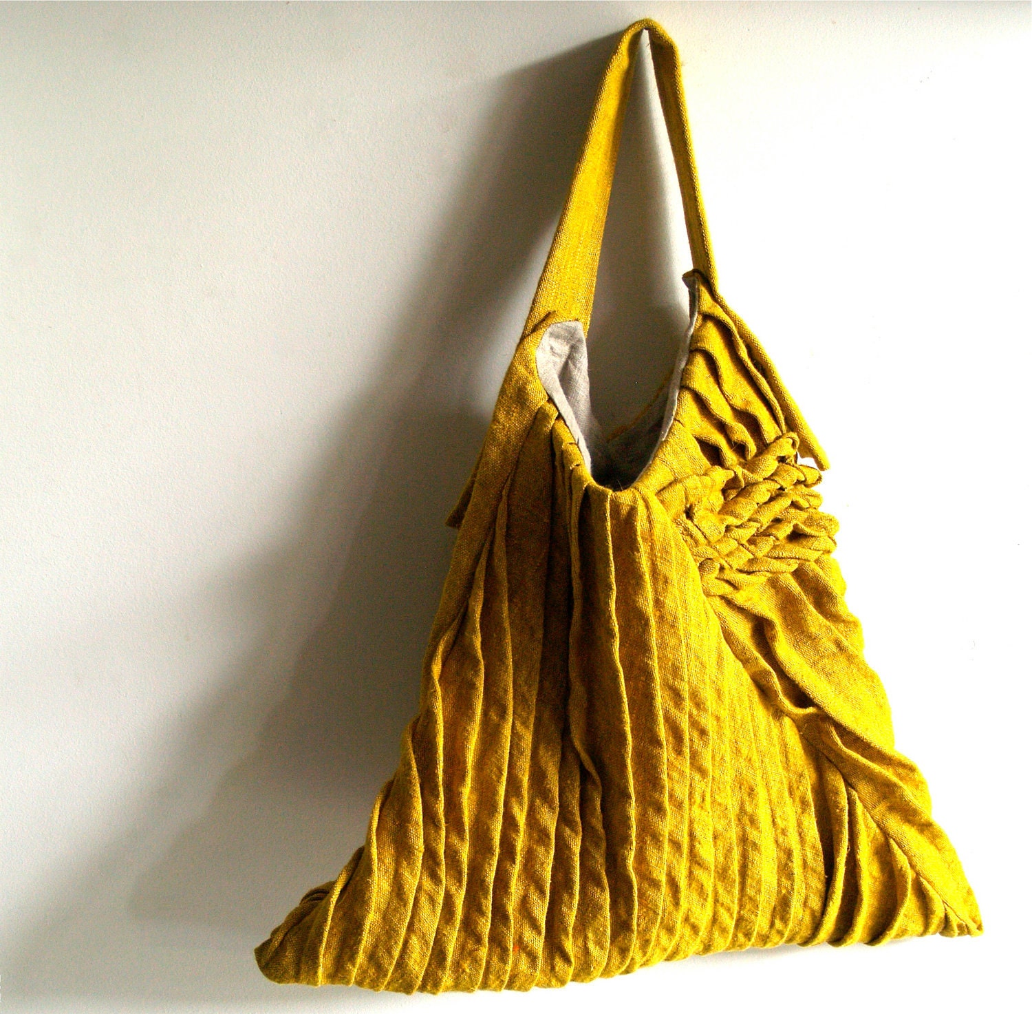 sling tote - linen