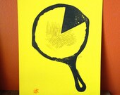 Cornbread Block Print