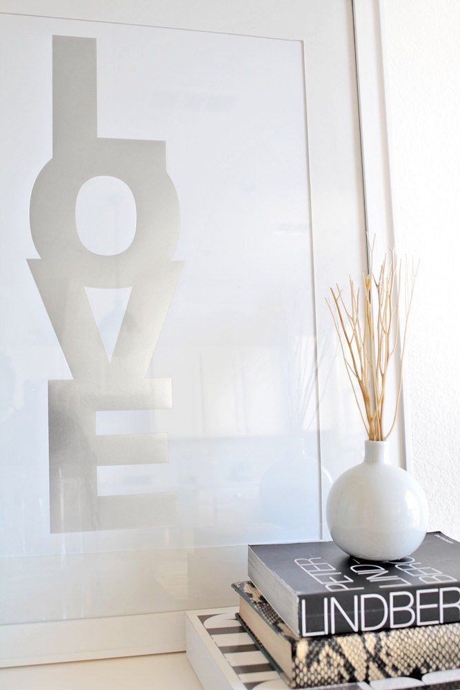 Love Candy Print (SILVER)