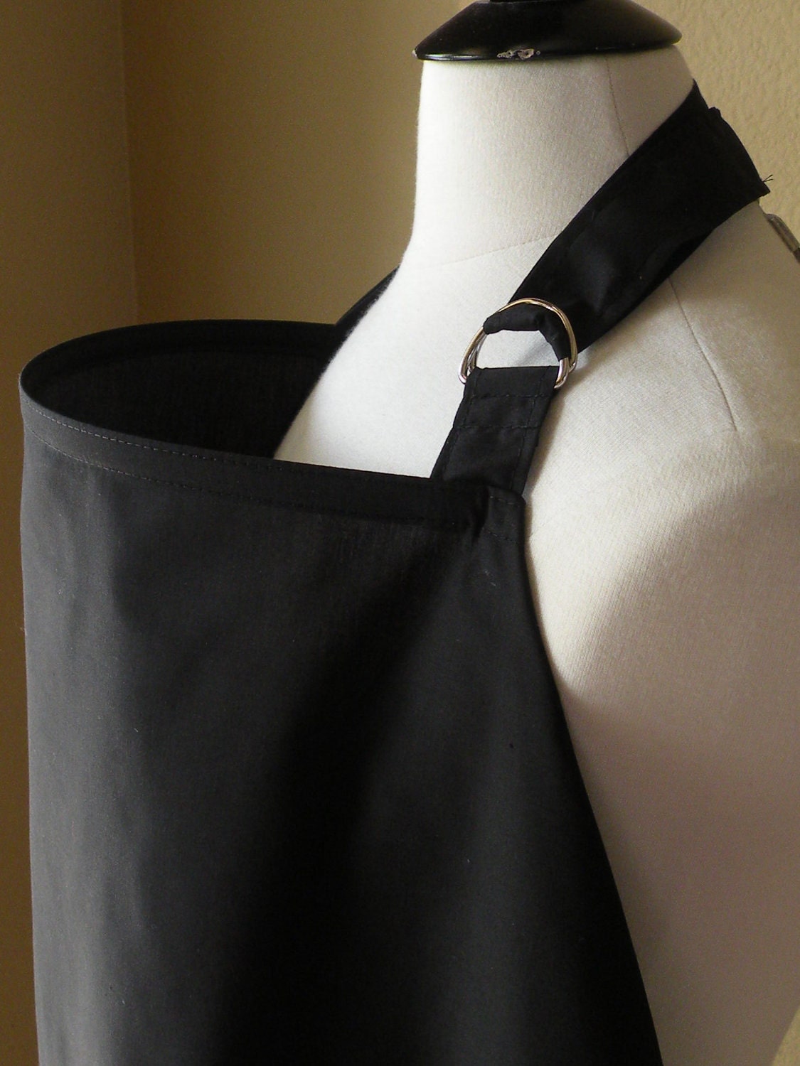 LIGHTWEIGHT-Beautiful Nursing Cover-Black-FREE SHIPPING when purchased with a wrap-Other Colors Available-See My Store