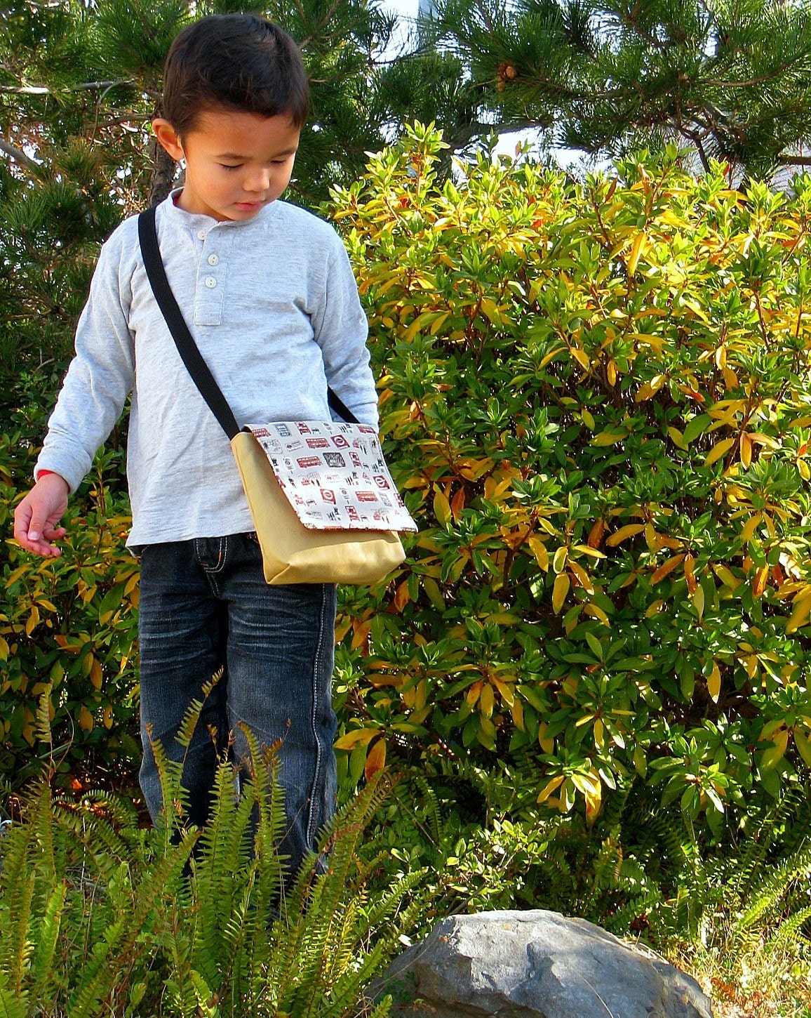 Celebrate London - Little Kids Messenger Bag - Iconic London