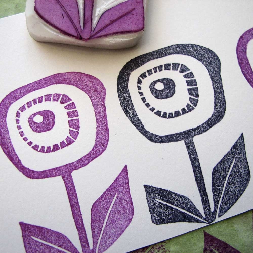 Hand carved stamp