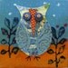 Mixed media and acrylic canvas painting