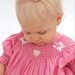 5 No-Slip Mini Ally Bow Strawberry Themed Snap Clip Set