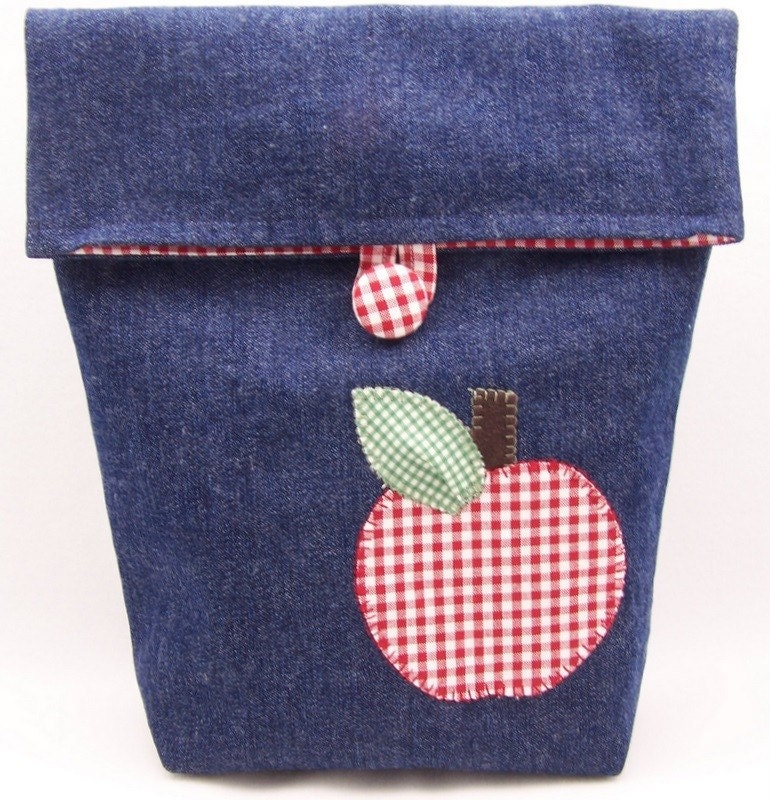 Fabric Lunch Sack Earth Friendly