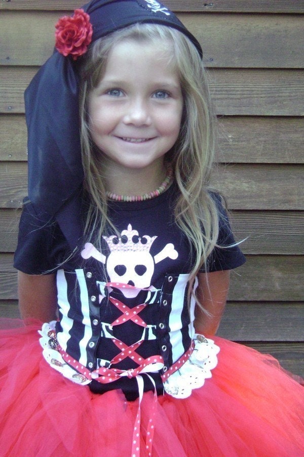 Baby Pirate Custom Pirate Princess TuTu Halloween costume set Il_170x135
