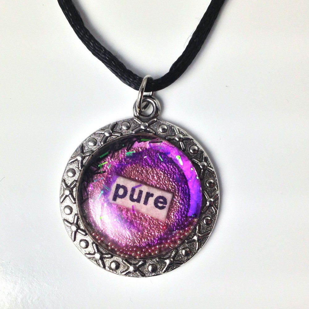 Pure Necklace Made with Magic Glos Resin