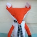 Mr. Fox Plush Pattern