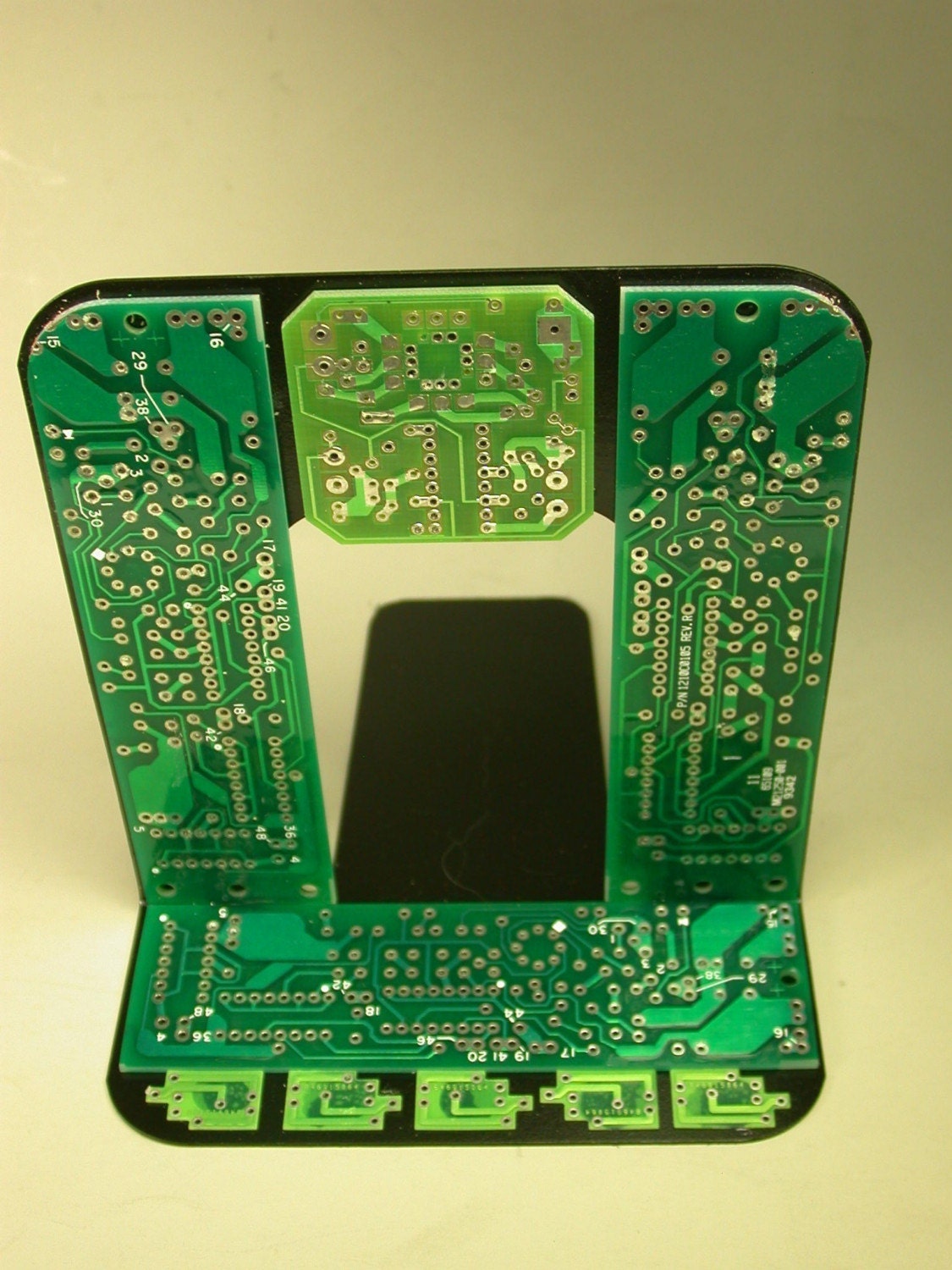RECYCLED Computer CIRCUIT BOARD GEEKERY BOOKENDS for the Bookworm for HOME or OFFICE