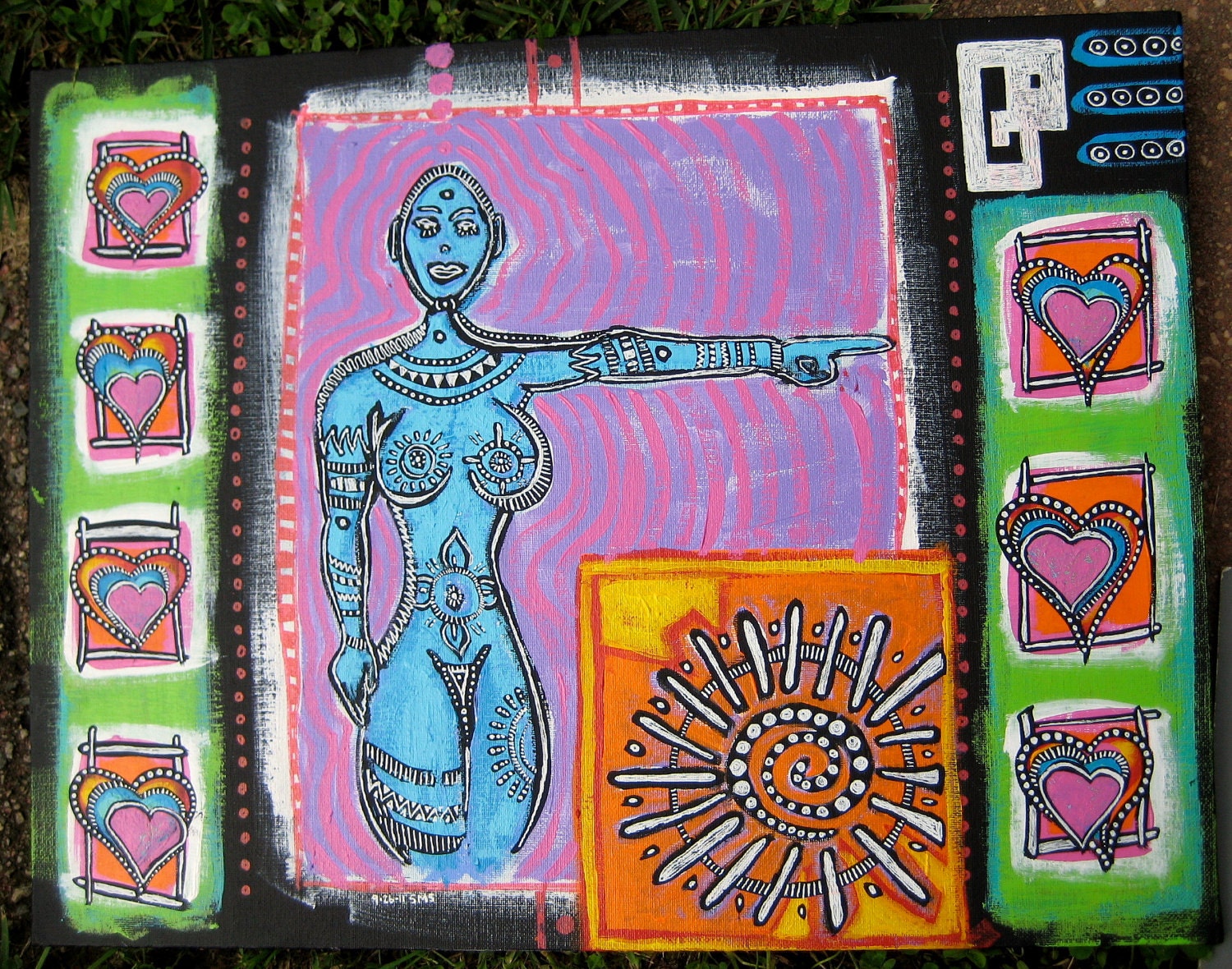 Goddess: Go - Original Transformational Spirit Guided Painting
