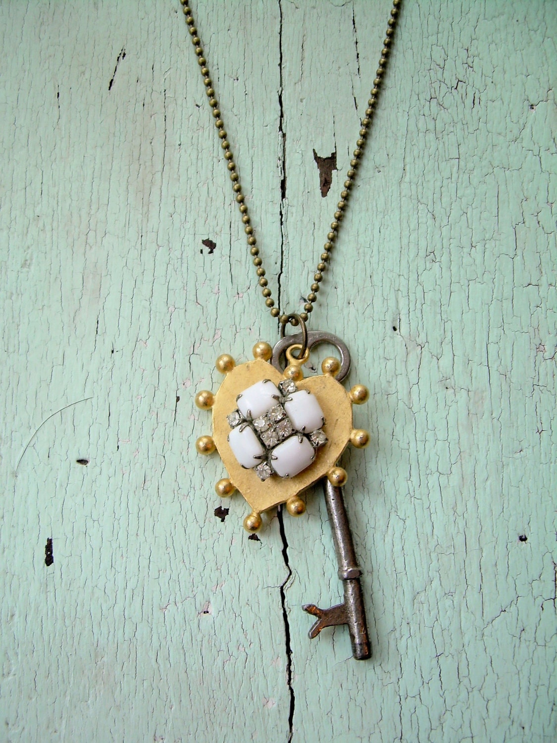 Repurposed Necklace - Heart of the Matter