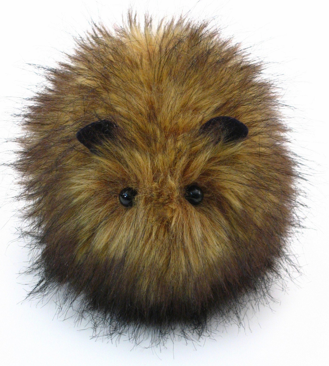Beaver Faux Fur Guinea Pig Plushie Baby Size