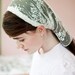 Delicate Lace headcovering prayer veil wedding scarf