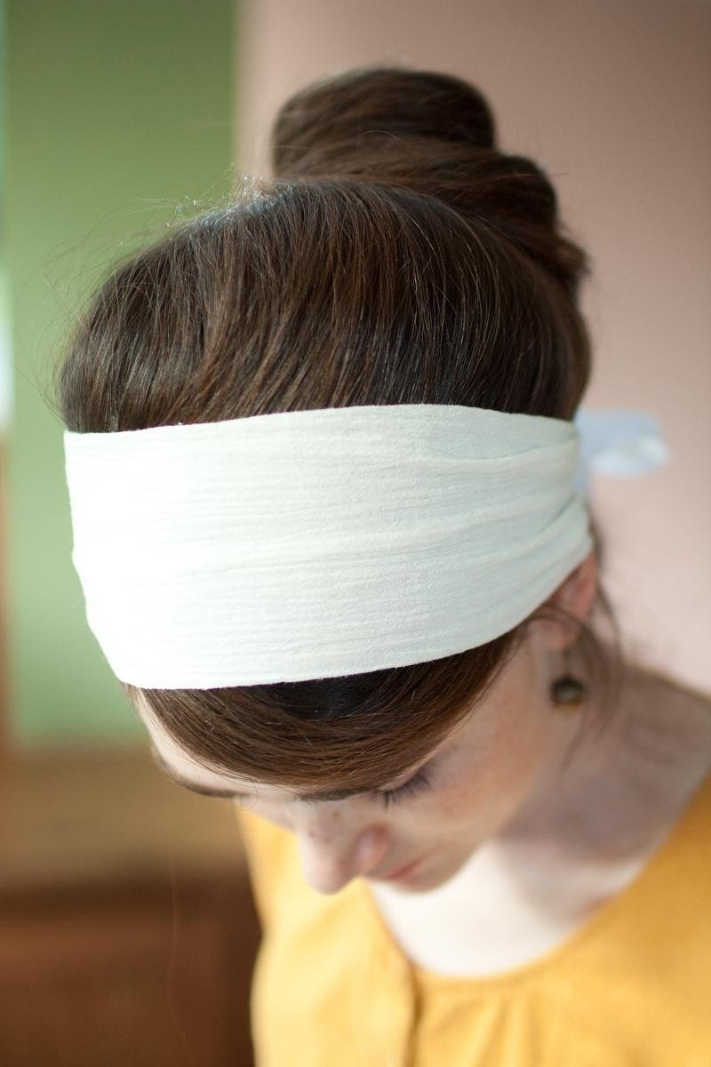 Katherines everyday headband in cream-Garlands of Grace headband in the color of your choice