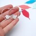 Nested Bird Hoops in Sterling Silver