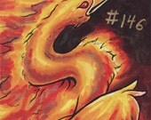 Original ACEO - Moltres
