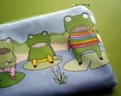 50% OFF SALE -  Frog Pond Coinpurse in Organic Cotton
