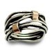 Wedding band - Sterling silver integrated rose gold unisex ring - Love of my life