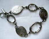 Bracelet Blank for Cabochons Prong Setting