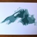 Lake Superior - original 8 x 10 papercut art
