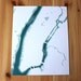 Manhattan- original 8 x 10 papercut art in your choice of color