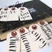 7 everyday gift tags, small hand lettered manila shipping tags, packaging hang tags by KisforCalligraphy