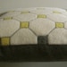 OCTAGON TILES FELT PILLOW made from recycled wool.