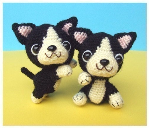 French Bulldog Puppy - PDF Crochet Pattern