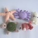 Mini Ocean Friends - PDF crochet pattern