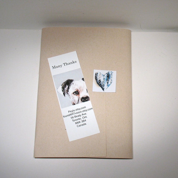 Your Heart Is Safe With Me - Everyday Love Note - 5 x 6.75 Card