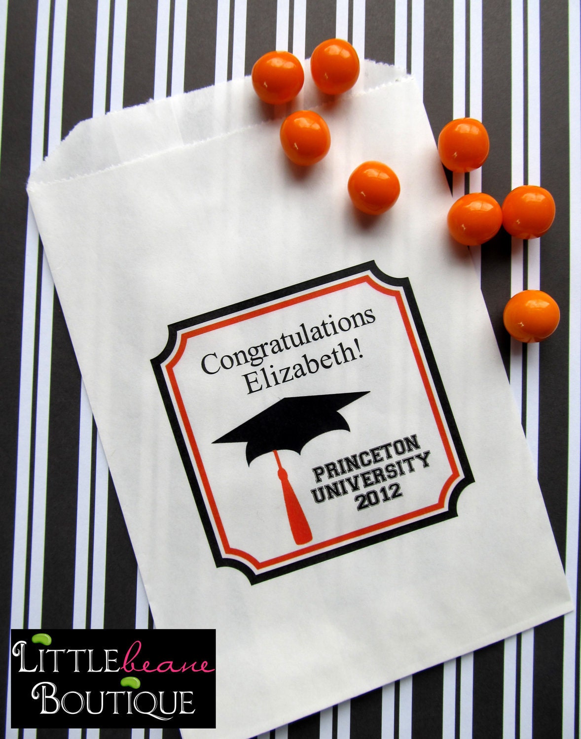 Graduation Candy Bags, Graduation Party, Favor bags, Candy Buffet,  Sweets, Treats, Set of 24 bags