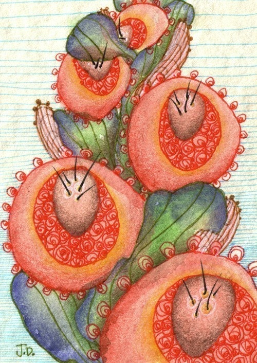 Growing Beauitful in the Backyard (5x7 print)