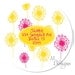 Personalized Stickers -- Dandelions -- Personalized Labels, Family Adress Labels, Wedding Favor Labels -- Choice of Size