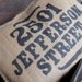 CUSTOM LISTING For DAWN Burlap Charley Pillow