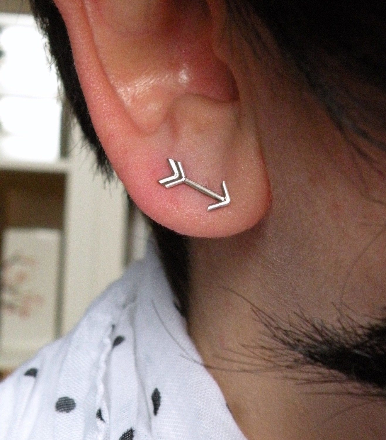 Taking Aim - arrows earrings in sterling silver